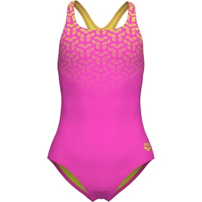 Arena Kikko V Swim Short Graphic Girls Pink – Zboží Dáma