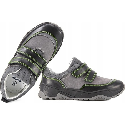 Bartek 8172 chlapecké polobotky kotníkové boty šedé