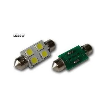Image 1 of m-tech LED C5W 36mm 4xSMD5050 крушки (L029B)