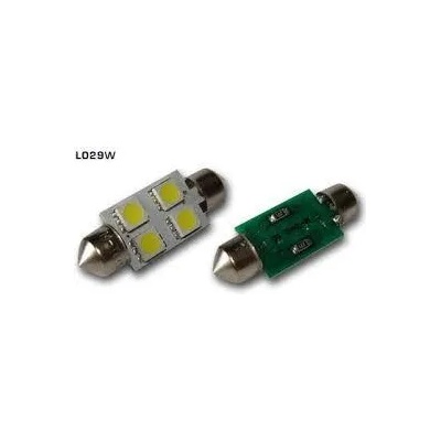m-tech LED C5W 36mm 4xSMD5050 крушки (L029B)