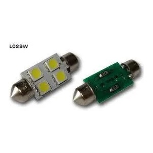 m-tech LED C5W 36mm 4xSMD5050 крушки (L029B)