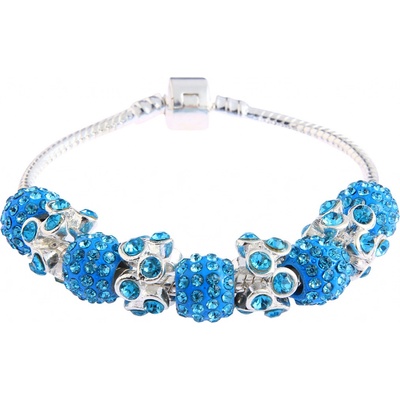 Bando náramok Crystal K980 viacfarebný ružová