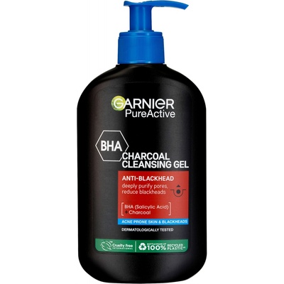 Garnier Pure Active Charcoal čisticí gel proti černým tečkám 250 ml