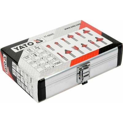 Yato - Sada fréz na drevo 12ks
