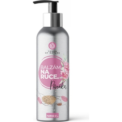 Nanolab balzám na ruce po úklidu pivoňka 150 ml