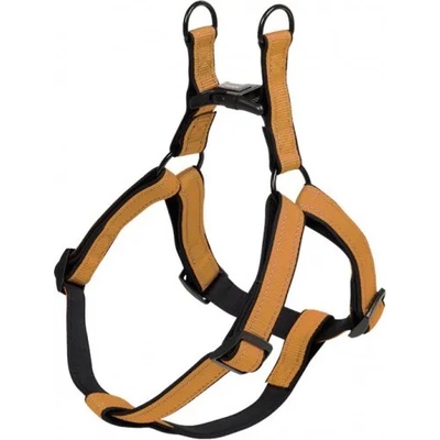 Nobby Нагръдник Classic Reflect SOFT със светлоотразителни ленти и неопренова подплата злато/черно дебелина 20-25 мм, обиколка 50-72 см NOBBY Германия 74795-08