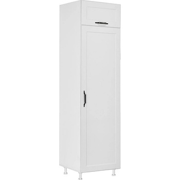 Matis Колонен шкаф за вграден хладилник contempo friz 60 бял