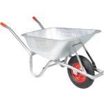 vidaXL Количка 90 л 150 кг Поцинкована стомана и пластмаса (4013467)