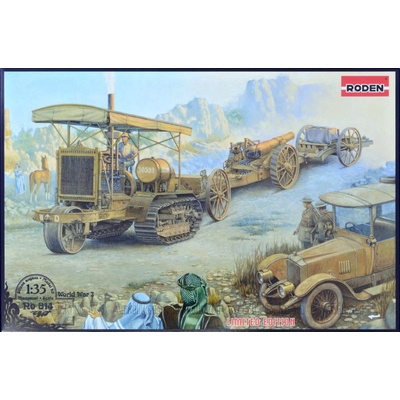 Roden Holt 75 Artillery Tractor w/ BL 8'' Howitzer 1:35