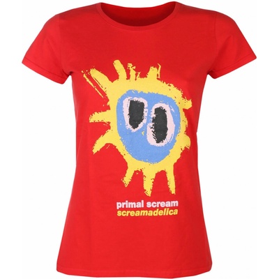 Rock off Tričko metal Primal Scream Screamadelica červená