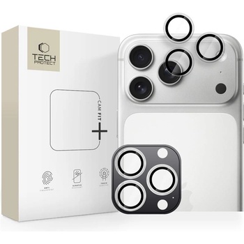 Tech-Protect Протектор за камера за iPhone 14 Pro / Max / 15 Pro / Max / 16 Pro / Max / 17 Pro / Max от Tech-Protect Camering Fit+ - Clear (5906302319169)