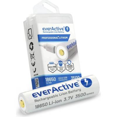 EverActive 18650 s micro USB 3500mAh