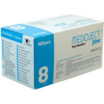 Medoject fine jehly do inzulin. per 31G x 8 mm 100 ks – Zboží Dáma
