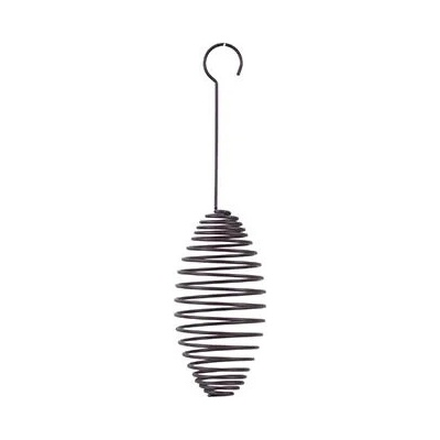Zolux Krmítko venkovní Spiral na lojové koule 15 cm kov fialová