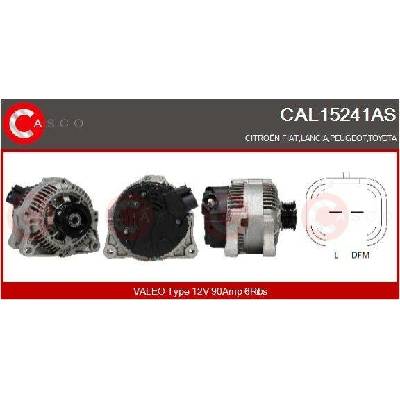 Generátor CASCO CAL15241AS