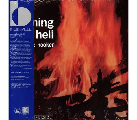 JOHN LEE HOOKER - BURNING HELL LP