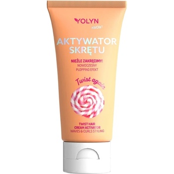Yolyn Крем активатор за къдрава коса YOLYN WOW Twist Hair Cream Activator (YN009989)