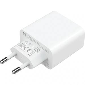 Xiaomi Зарядно устройство XIAOMI за електрическата мрежа USB+Type-C гнездо (33W, PD бързо зарядно устройство 3.0) БЯЛО BHR4996GL (BHR4996GL)