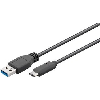 MicroConnect USB3.1CA05 USB3.1 C (M) - USB3.0 A (M), 0,5m, černý
