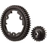 Traxxas челно зъбно колело 50T 1.0M широко, пиньон 20T на вал 5mm