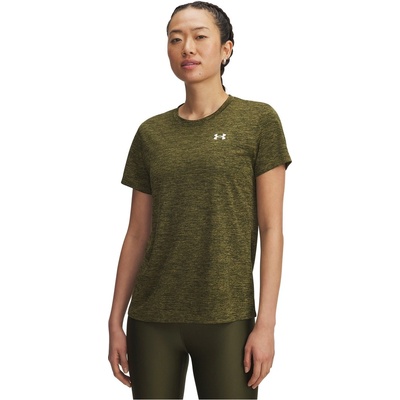 Under Armour Tech Twist Short Sleeve Womens - Exped Green