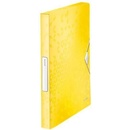 Leitz Wow Jumbo A4 doska s gumičkou žltá 30 mm