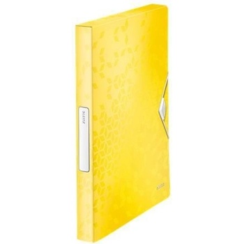 Leitz Wow Jumbo A4 doska s gumičkou žltá 30 mm