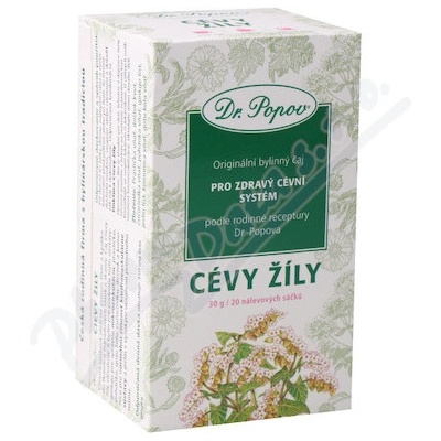 Dr.Popov Čaj Cévy žíly 20 x 1,5 g