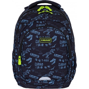 HEAD Ученическа раница Head - Тиранозавър, 3 ципа (AS502024114)