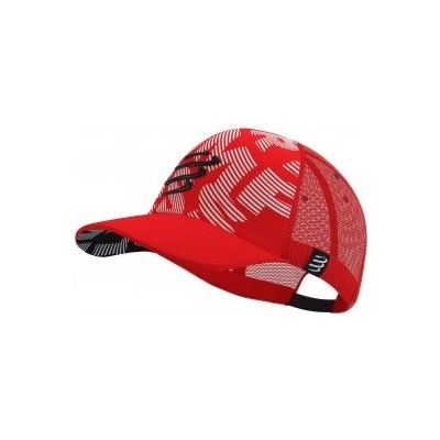 Compressport Trucker Cap red/white červená čepice