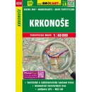 Krkonoše turistická mapa