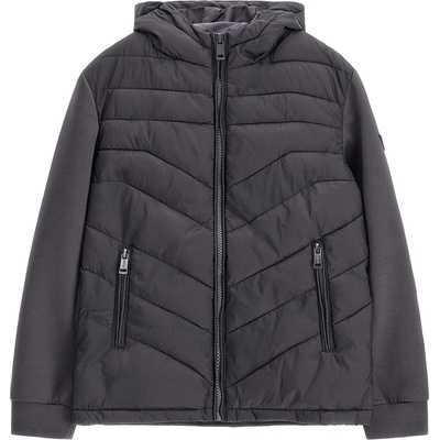 GUESS Комбинирано яке за момче в графитен цвят Guess