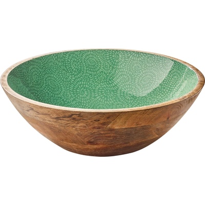 Zassenhaus BRUSH GREEN Mísa na potraviny mangové dřevo 35 x 12 cm