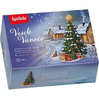 APOTHEKE Darčeková kolekcia veselé Vianoce 48 sáčkov