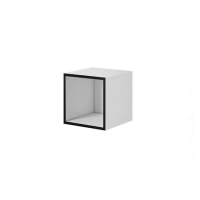 Cama meble Cama отворен шкаф ROCO RO6 37/37/39 бяло/черно (RO6 BI/CZ)