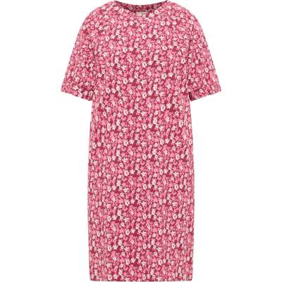 Tranquillo Дамска тениска Tranquillo Women's Jerseykleid Ninaa T-shirt - Red Wildflowers (916-6803-0213)