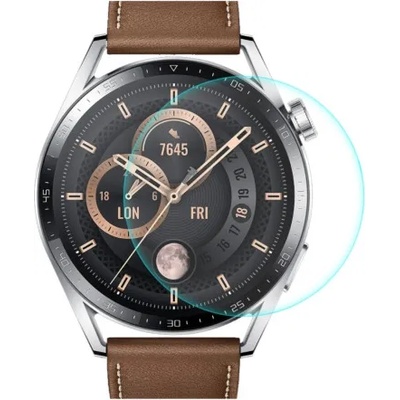 Стъклен протектор Ka Digital, Съвместим с Huawei Watch 3, 46 mm, Закалено стъкло, Прозрачен (ZP-cl-W3-46)