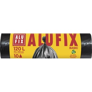 Alufix Торба за боклук alufix 120l 17 микрона eco черна 10 броя xms12010econnew (xms12010econnew)
