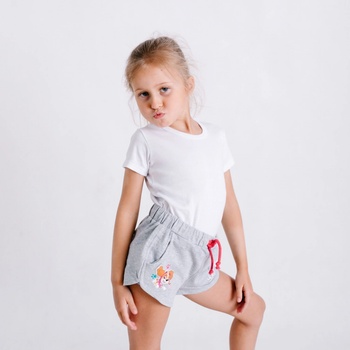 Šortky Paw Patrol Skye sivé