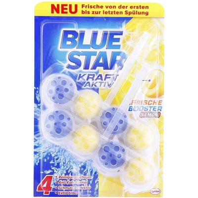 BLUE STAR Kraft Aktiv Závěsný čistič WC Lemon 2 x 50 g