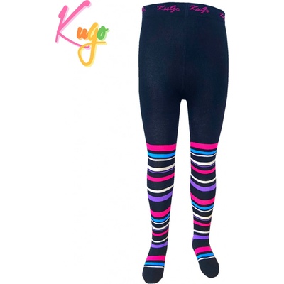 KUGO dětské punčocháče P8998 modré