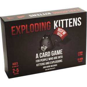 Asmodee Настолна игра Exploding Kittens: NSFW Edition - парти (BGBG0001111N)