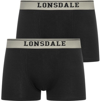 Lonsdale Oxfordshire Men Boxer Shorts Pack of 2