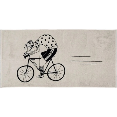 helen b Bavlněná osuška Speedie 70 × 140 cm, bílá barva, textil – Hledejceny.cz