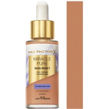 Max Factor Miracle Pure pečující make-up 60-80 Light To Medium 30 ml