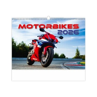 Motorbikes nástěnný 2026