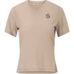 Scott Дамска тениска Scott Women's Tee Endurance Lt S/S Running shirt - Toast Beige (916-6369-0414)