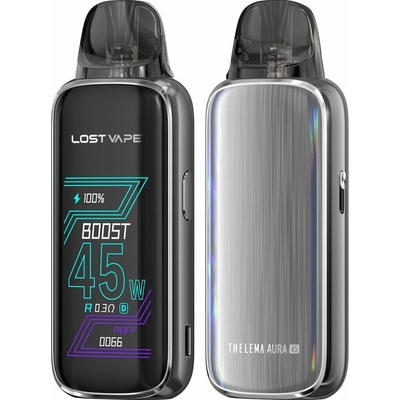 Lost Vape Thelema Aura 45 POD 1600 mAh Iron Silver