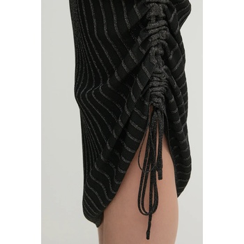 LIU JO Рокля Liu Jo в черно среднодълга с кройка по тялото TA5037 MS014 (TA5037.MS014)