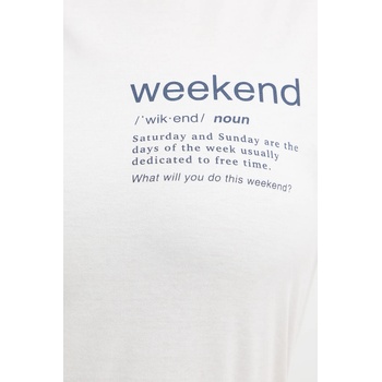 Weekend Max Mara Памучна тениска Weekend Max Mara TENUE (2615971051600)